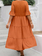 Graceful Flowy Summer Dress