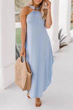 Halter Neck Summer Breeze Dress