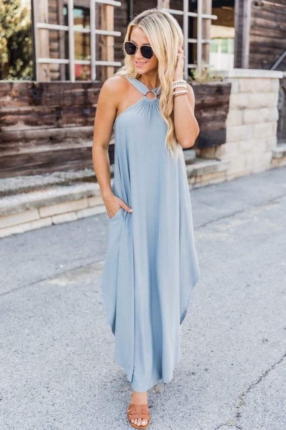 Halter Neck Summer Breeze Dress