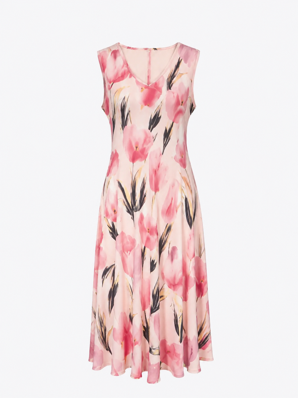 Floral Swing Maxi Dress and Cropped Jacket Set - Wedding Guest