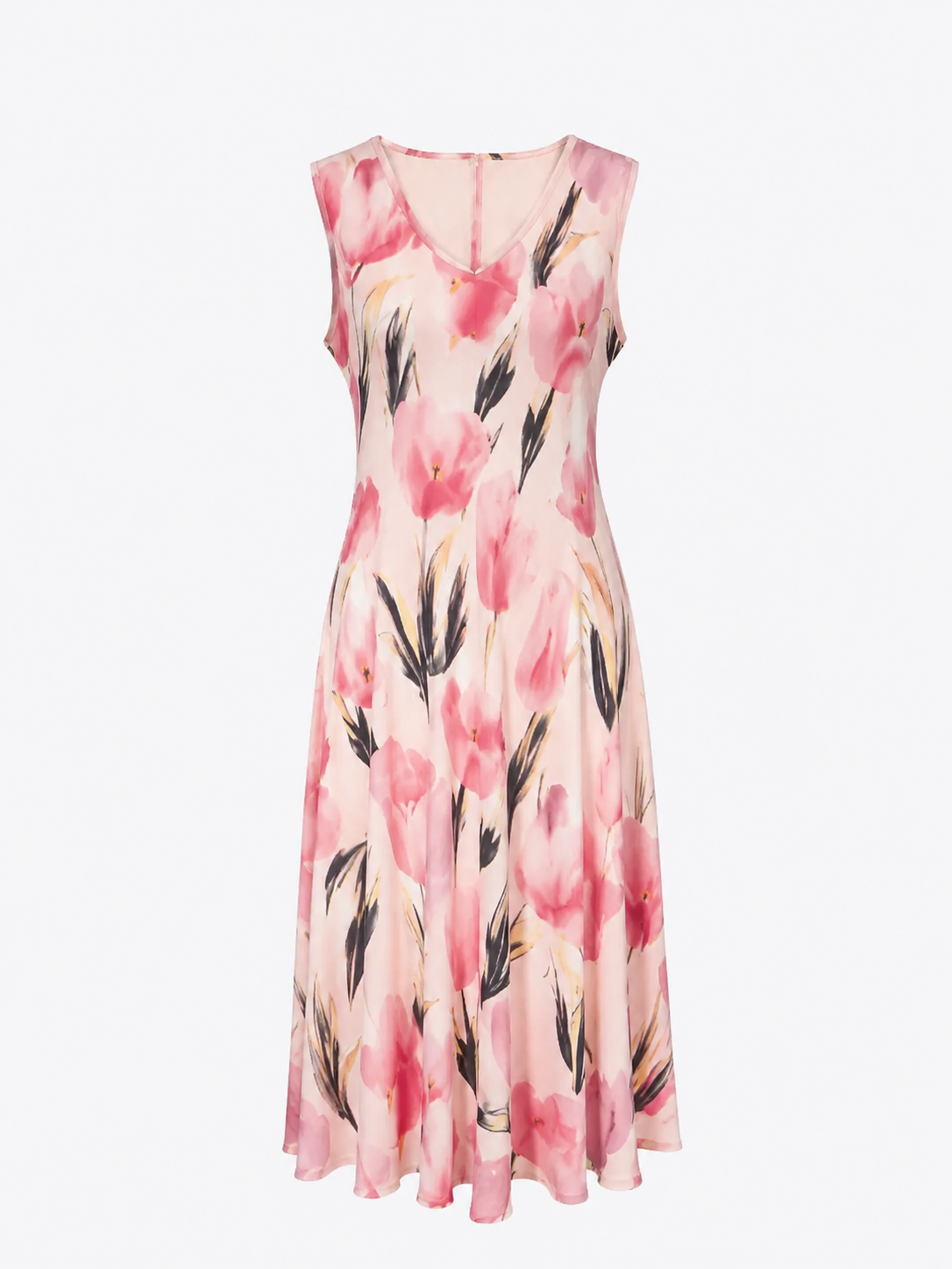 Floral Swing Maxi Dress and Cropped Jacket Set - Wedding Guest