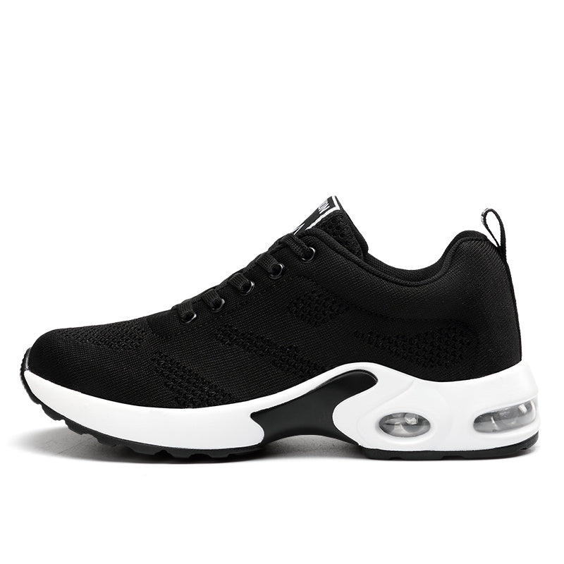 Flyknit Graphic Tab Air Sole Lace Up Chunky Platform Sneaker