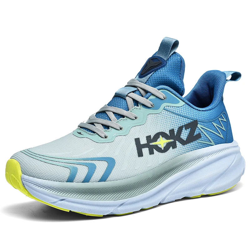 Graphic Print Mesh Lace Up Cushioned Sole Athletic Sneaker