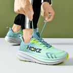Graphic Print Mesh Lace Up Cushioned Sole Athletic Sneaker