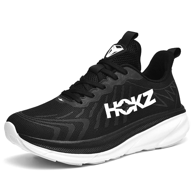 Graphic Print Mesh Lace Up Cushioned Sole Athletic Sneaker