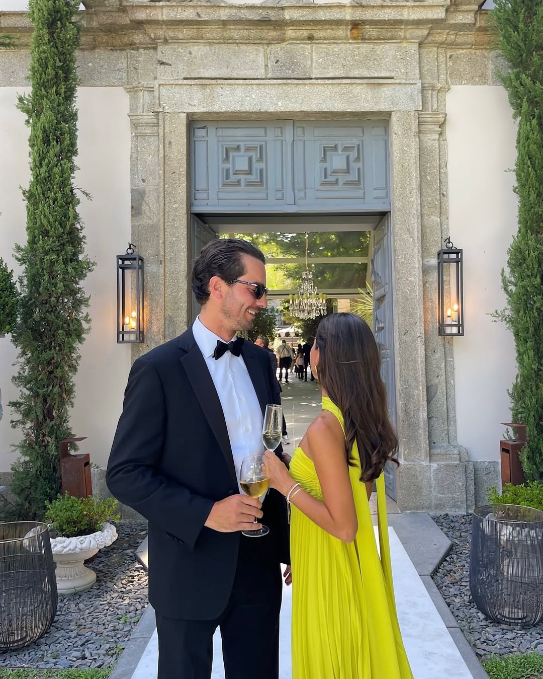 Elegant Pleated Halter Neck Maxi Dress - Formal Wedding Guest