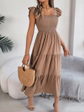 Elegant Tiered Summer Dress