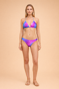Ombre Tie Dye Triangle Halter String Bikini Set