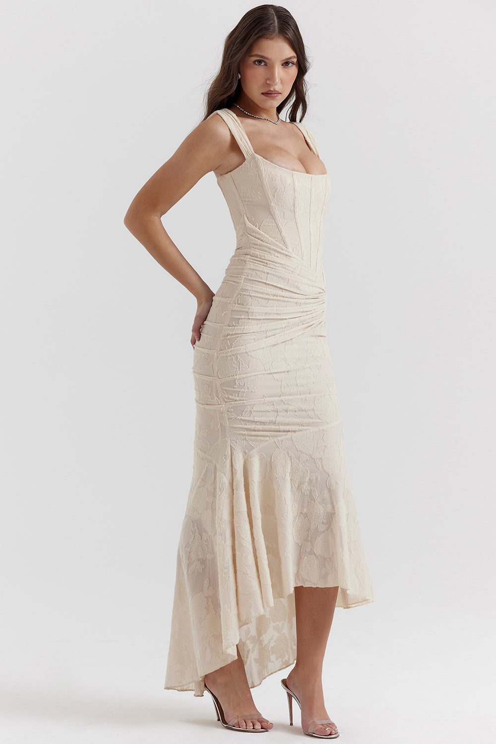 Lace Corset Bodycon Homecoming Dress