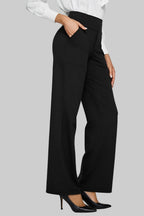 High Waist Wide Leg Pocket Stretch Yoga Pant